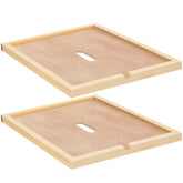 DoubleFill front view of inner cover showing fit and protection benefit