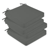 downluxe front packaging showing four dark grey cushions and benefits
