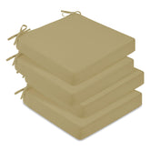 downluxe front packaging khaki showing set of four cushions and box benefit quick identification