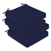 downluxe front packaging navy showing set of four cushions and box benefit durable protection
