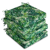 downluxe front packaging of four cushions showing neat box and benefit of protected delivery