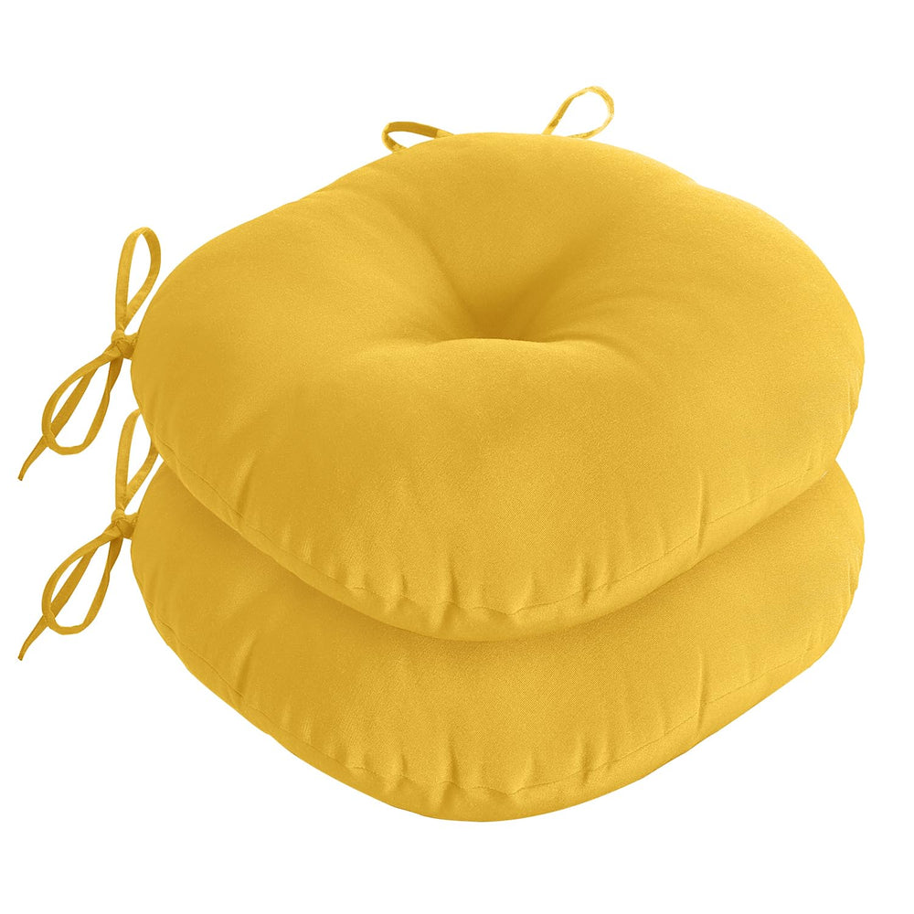 downluxe front packaging showing yellow bistro cushions and value