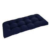 downluxe front view navy cushion showing durable seat and comfortable support