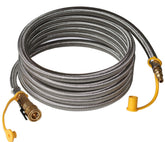 DOZYANT front view of hose assembly showing quick connect fittings for fast setup
