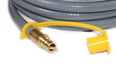 DOZYANT connected to a Weber grill demonstrating easy install and mobility