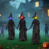 DR.DUDU front view of three witches glowing, creates striking curb appeal