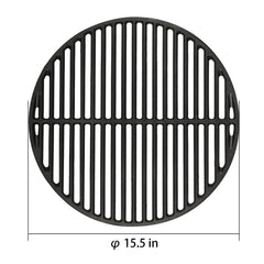 Dracarys cast iron grate grilling steak with visible sear marks for enhanced flavor benefit