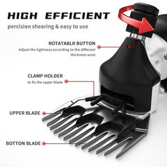 Dragro handle and speed dial close-up showing ergonomic control benefit