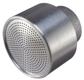 Dramm aluminum nozzle front view showing durable construction and reliable watering