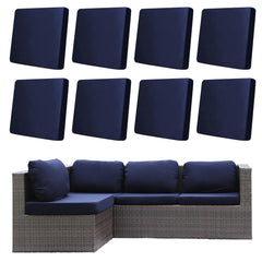 DREAHOTEXTIL front view of covers on patio showing unified style and protection