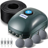 Dreyoo pump front panel showing dial and vents, easy airflow control benefit
