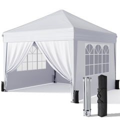 Driftalia front canopy and top showing brand and quick shelter benefit
