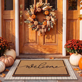 Drydiet front porch styled entry showing layered mats and curb appeal