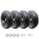 Dualso 10-inch front profile showing full wheel for durable replacement
