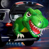 dunfack dinosaur front view glowing eyes and spooky curb appeal