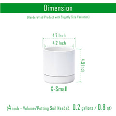 D'vine Dev saucer detail showing snug fit and surface protection benefits for indoor furniture