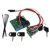 DVPARTS front view of ignition module showing key slot and robust housing benefit reliability
