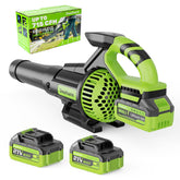 Dwarfuarm front view showing compact blower and airflow output benefit
