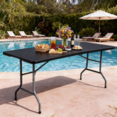 DWVO front view table showing full length and stable frame for versatile use
