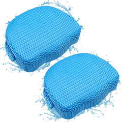 DYEENL front view of both booster seats showing shape and lift benefit