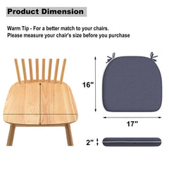 DYTXIII side profile showing 2-inch high-density foam thickness for firm supportive seating