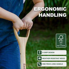Eadwiella pitchfork turning compost efficiently to accelerate breakdown