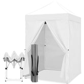 EAGLE PEAK front view of 5x5 canopy showing full shade benefit
