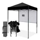 EAGLE PEAK canopy front view showing compact shade and easy setup benefit