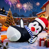 EAONE penguin front view showing festive design and instant curb appeal