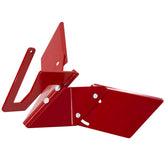 EARTHQUAKE front view of the hiller-furrower kit showing attachment profile and quick benefits