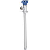 Eastman front view of frost-free sillcock showing full spigot and benefits