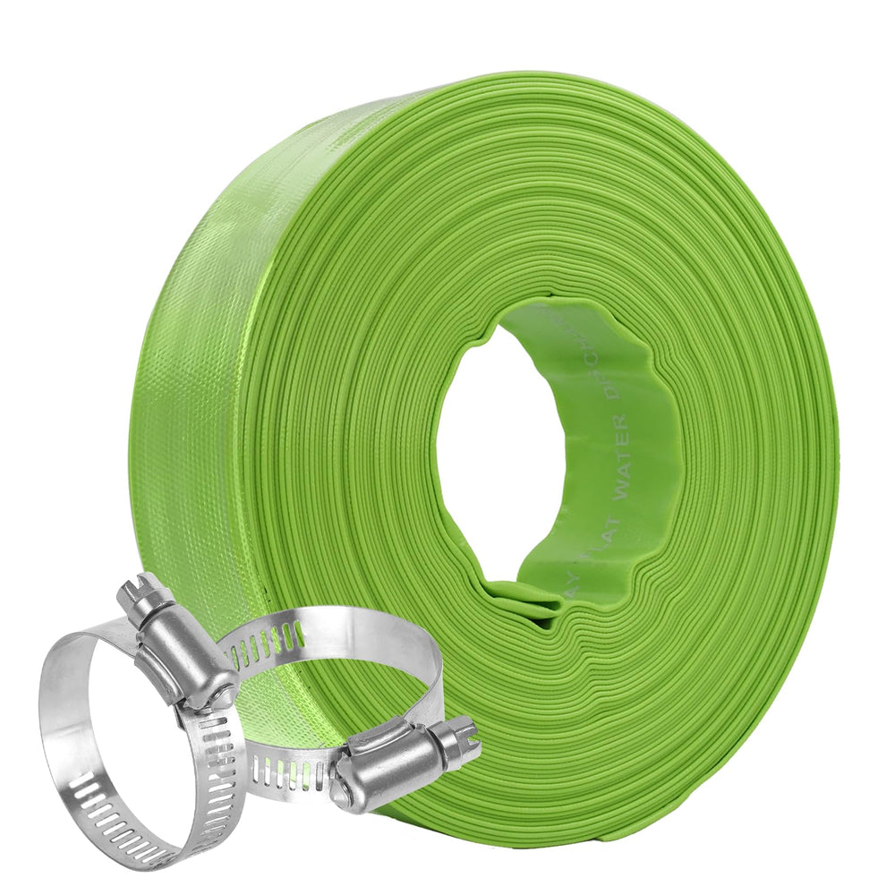 Eastrans front view full-length hose showing robust construction and long reach