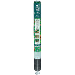 Easy Gardener DeerBlock front packaging showing roll and dimensions for garden protection