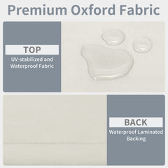 Easy-Going fabric texture close-up showing waterproof oxford weave