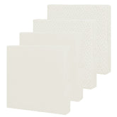 Easy-Going front view of four zippered cushion covers showing neat fit and color