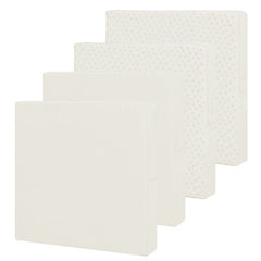 Easy-Going front view of four zippered cushion covers showing neat fit and color