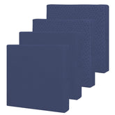 Easy-Going front view of four folded covers showing neat packaging and clean look