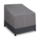 Easy-Going front view showing full chair coverage and protection