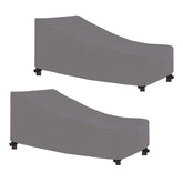 Easy-Going front view cover on chaise showing full protection and sleek look