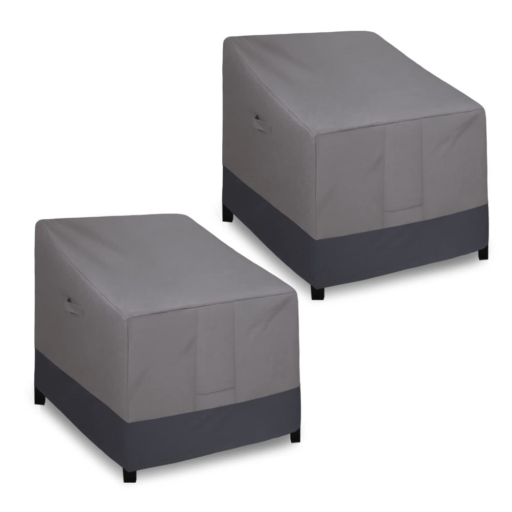 Easy-Going front view of covered chair showing full protection and fit