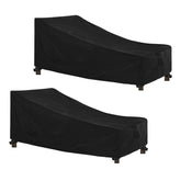 Easy-Going front view of cover on chaise protecting furniture from weather