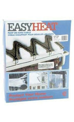 Easy Heat roof and gutter deicer cable front packaging showing product length and wattage benefit