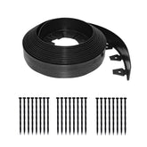 EasyFlex front view of 40ft coil showing neat black border benefit