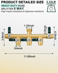 EBH solid brass body close-up highlighting corrosion resistance and durable build