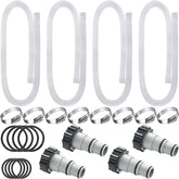 EBOOT front view of 4-pack hose kit showing components and organization benefits