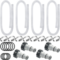 EBOOT front view of 4-pack hose kit showing components and organization benefits