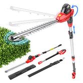 Ecarke front view showing whole pole trimmer for clear purchase decision