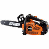 ECHO CS-355T-14 front view showing bar and chain for clear identification and ease of selection