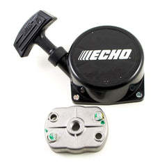 ECHO recoil starter front view showing mounting points for easy replacement