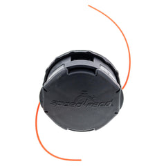 ECHO Speed-Feed 400 side profile highlighting durable housing and smooth rotation benefit